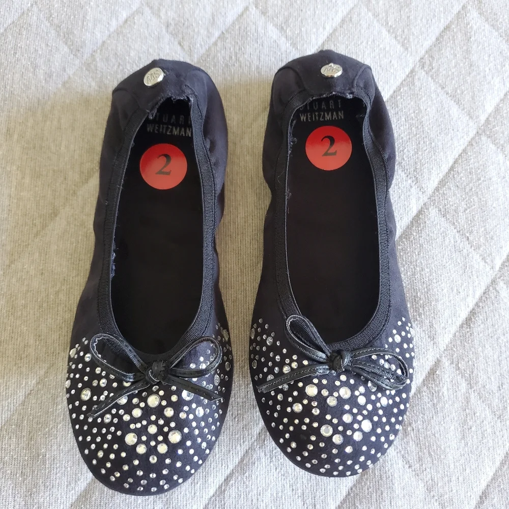⭐4/$20‎ Stuart Weitzman Girls Flats Size 2